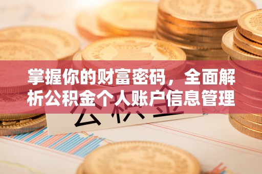 牙克石掌握你的财富密码，全面解析公积金个人账户信息管理与优化