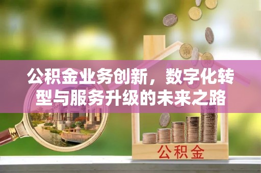 牙克石公积金业务创新，数字化转型与服务升级的未来之路
